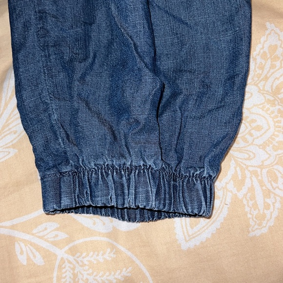 Catherine Malandrino  cargo Jean pullstring joggers - Picture 4 of 5
